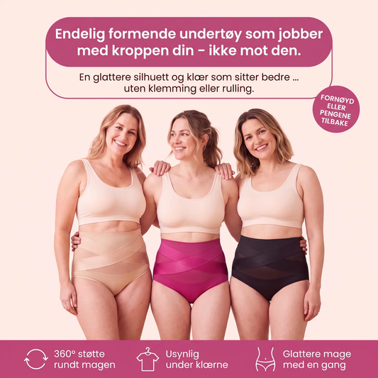 Vanesora Sculpt Brief – høyt liv med 360° støtte