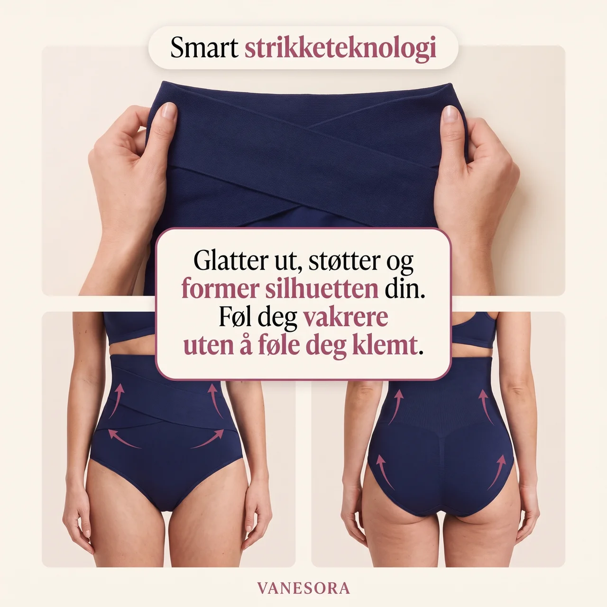 Vanesora Sculpt Brief – detaljer